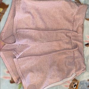 pink shorts